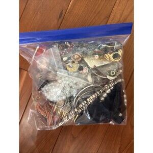 5 Pounds Mystery Jewelry Lot Vintage Costume Modern Wearable Craft